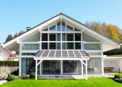 Contemporary Solar Home & Canopy Design.