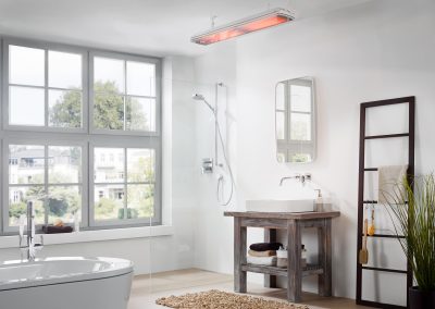 Bathroom With G2T Spot Heating.