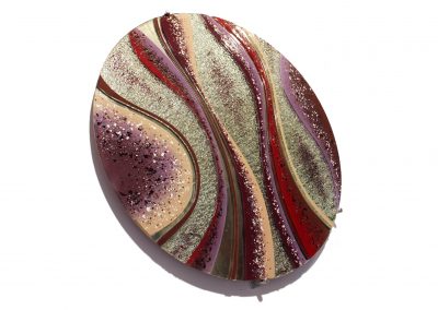 Glass Art & Finishes With Texture & Colour.