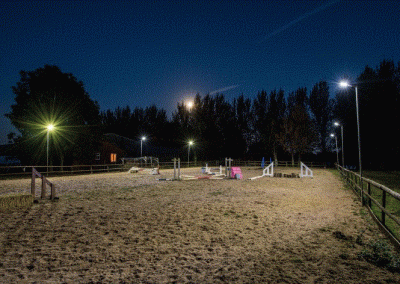 Solar Flood Lighting For Stables. Arenas & Events.