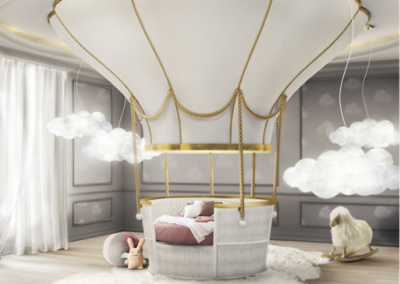 Childrens balloon Bed & Room Design.