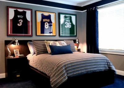 Teenage Boy's Bedroom Design.