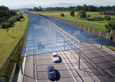 Motorway Solar Canopy Development.