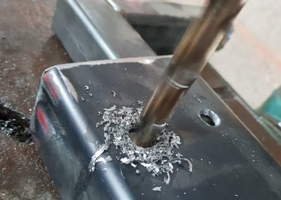 Precision Drilling Of Our Frames.