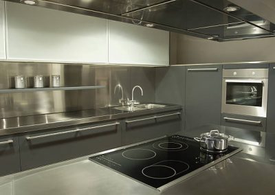 Modern Steel Kitchen Design