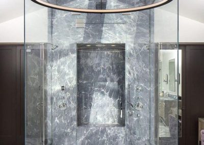 Centre Piece Shower Room Design.