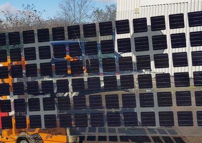 Giant SBG Solar Glass Glass Panel.