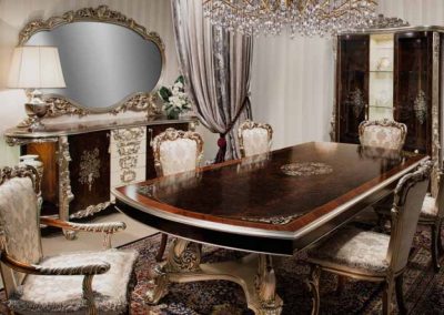 Period Luxury Dining Table & Chairs.
