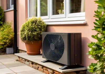 Typical Air Source Heat Pump System