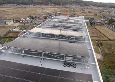 Concrete Roof Top Solar Project.
