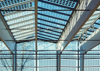 Rotterdam Railway Station Solar Roof &  Wall Project.