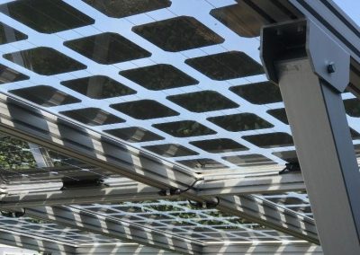 BIPV Solar Frame Install.